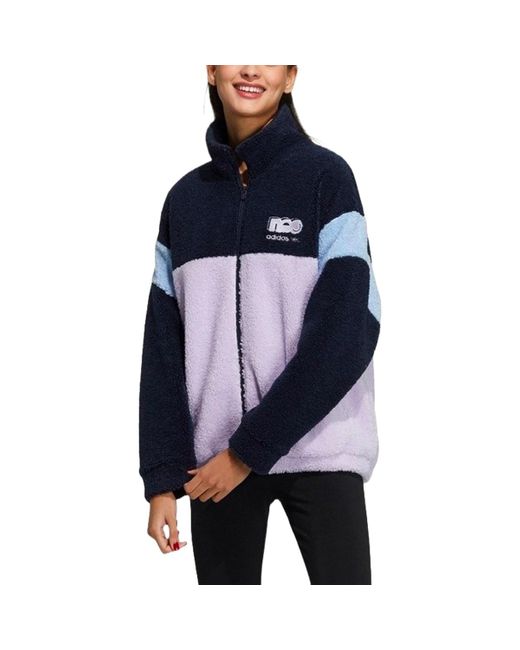 Adidas Blue (Wmns) Neo Fleece Jacket