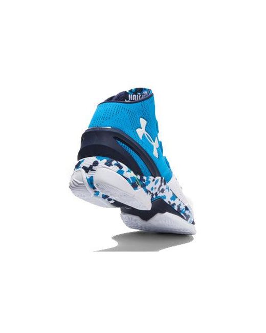 Under Armour Blue Curry 2 'Haight Street' for men
