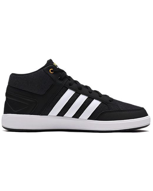 Adidas Black All Court Mid Tennis Shoes for men