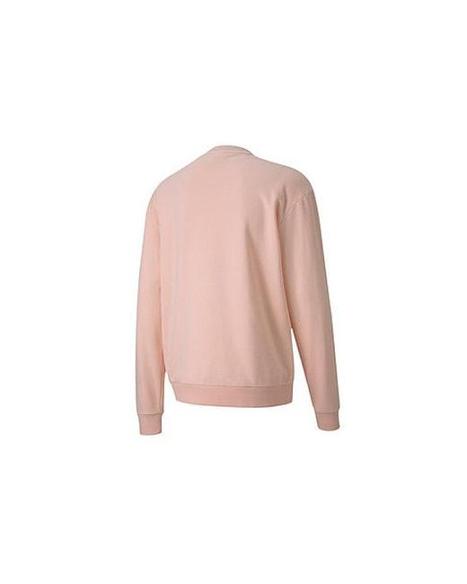 PUMA Pink Culture Maker Knitted Collar Pullover for men