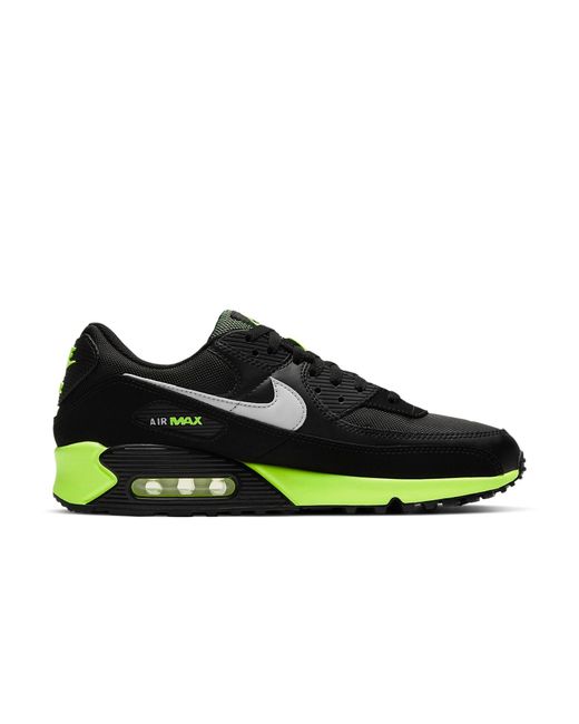 Nike Black Air Max 90 Hot Lime' for men