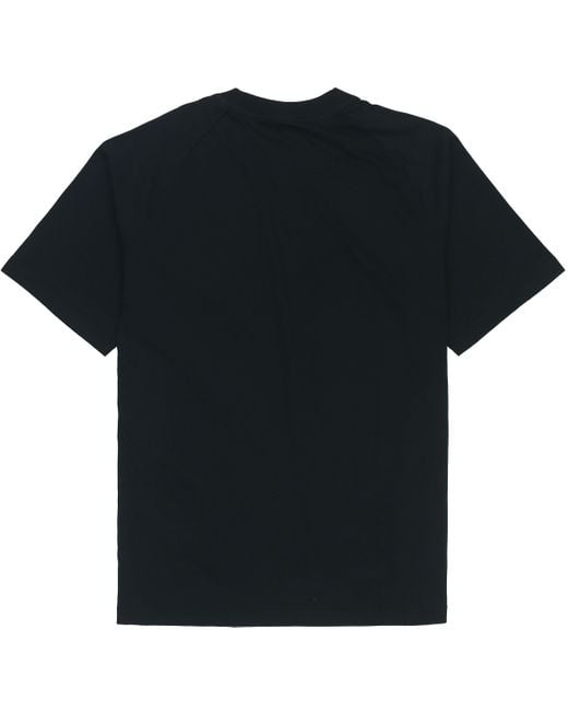 Adidas Black U Big Logo T Printing Round-Neck