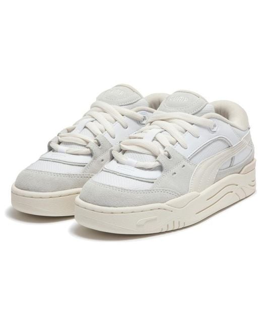 PUMA White 180 Sneakers for men