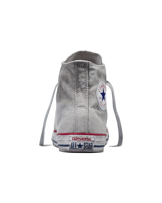 Converse Gray Chuck Taylor All Star Canvas Smoke High Top for men