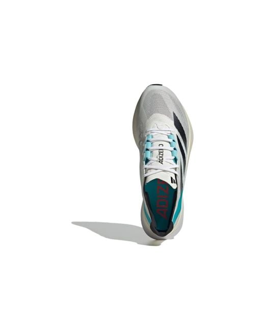 Adidas Blue Adizero Boston 12 Running Light Aqua' for men
