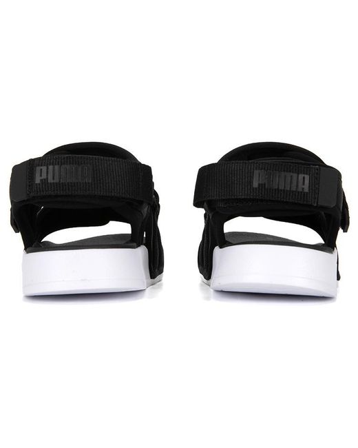 PUMA Black Leadcat City Sandal for men