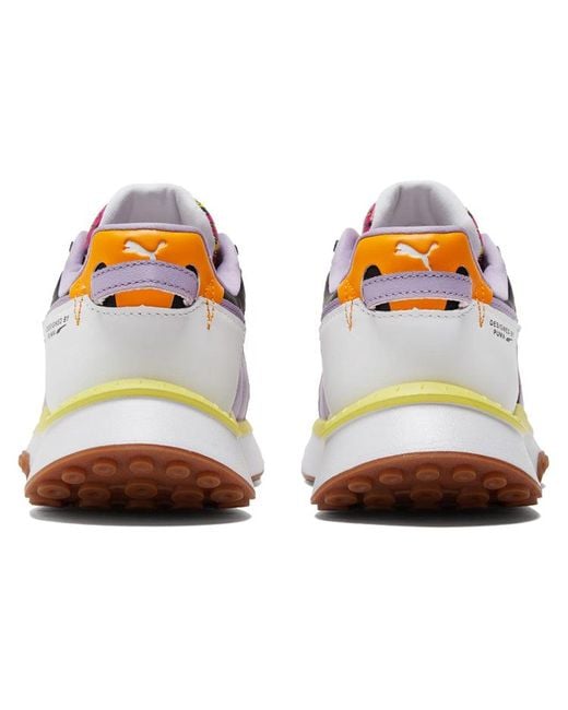 PUMA Blue Romero Britto X Wild Rider Limelight Gum' for men