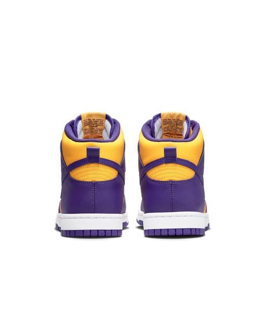 Nike Blue Dunk High Retro Shoe for men