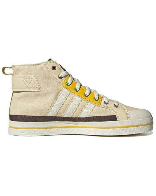adidas Neo City Canvas Hi in Natural for Men | Lyst