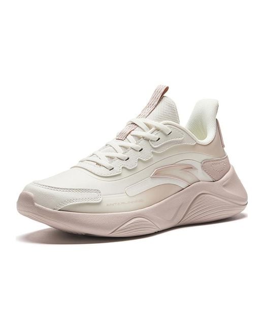 Anta White (Wmns) Running Series Sneakers