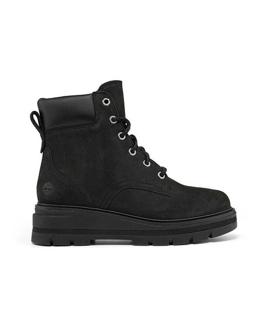 Timberland Black Cheyenne Valley Mid Wide Fit Boot