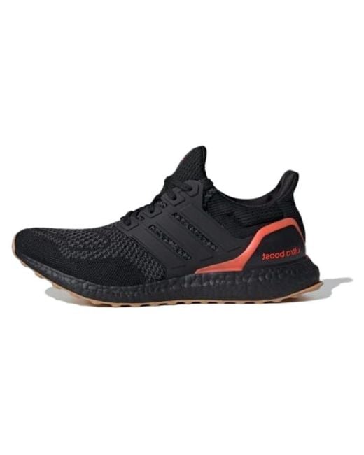 Adidas Black Ultraboost 1.0 Solar Gum' for men
