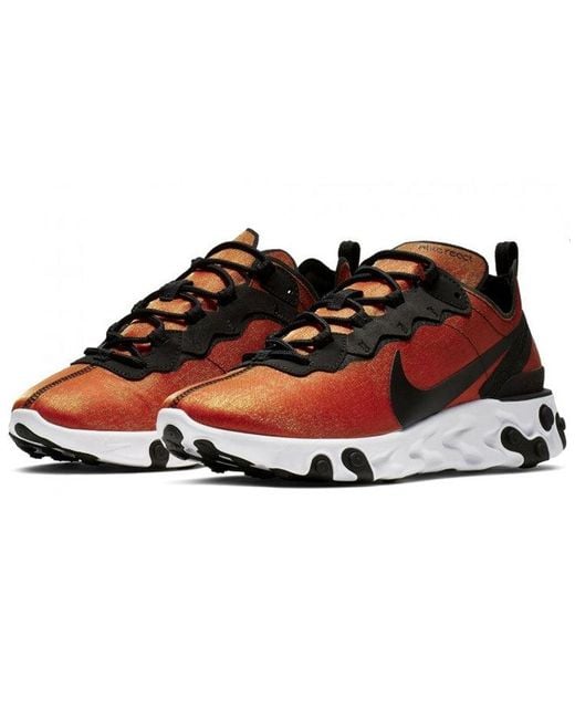 Nike Brown React Element 55 Premium 'Sunrise' for men