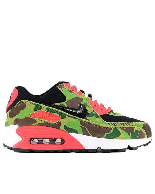 Nike X Atmos Air Max 90 Premium 'Duck Camo' in Red for Men | Lyst UK