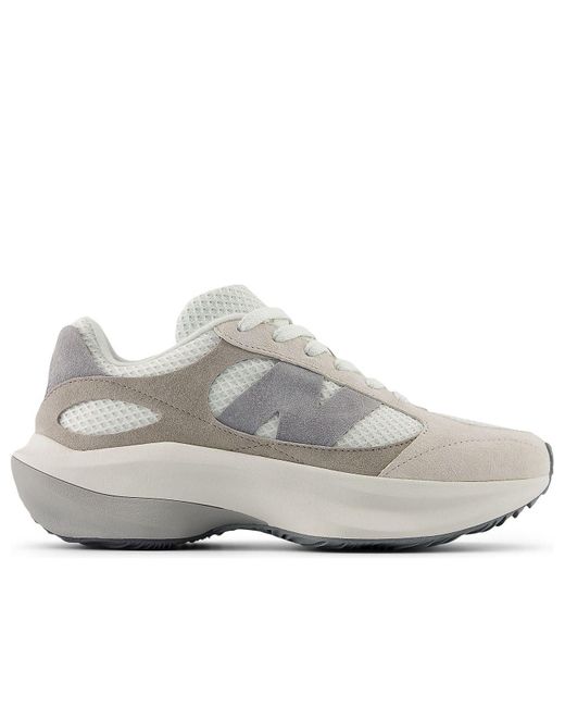 New Balance White Wrpd Runner 'Timberwolf Arid Stone' for men