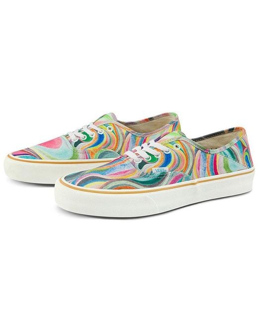 Vans Blue Chris Johanson X Authentic Sf 'Swirl' for men