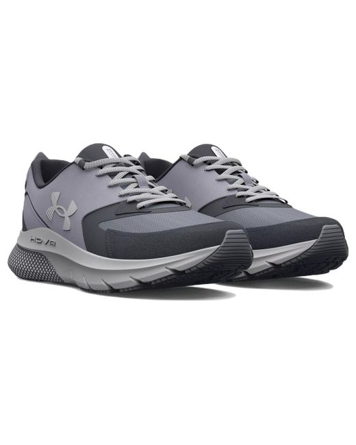 Under Armour Gray Hovr Turbulence 'Mod Steel' for men
