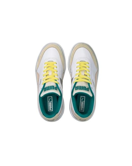 PUMA White Oslo Maja Oq Trainers