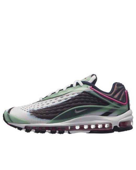 Nike Green Air Max Deluxe 'Enamel' for men