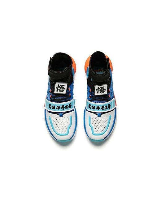 Anta Blue X Dragon Ball Super Basketball Shoes 'Ultra Instinct Goku' for men