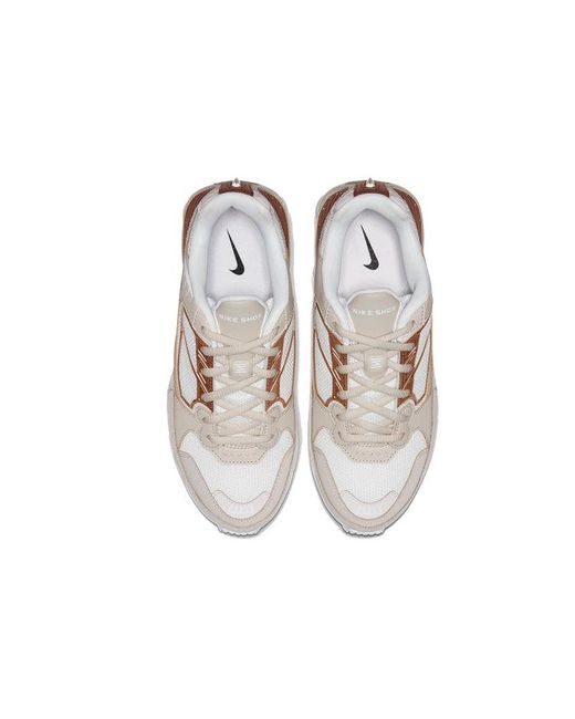 Nike White (Wmns) Shox Enigma 'Desert Sand'