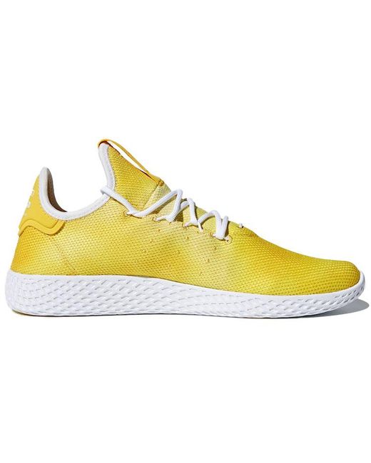Adidas Yellow X Pharrell Tennis Hu Holi 'Bright' for men