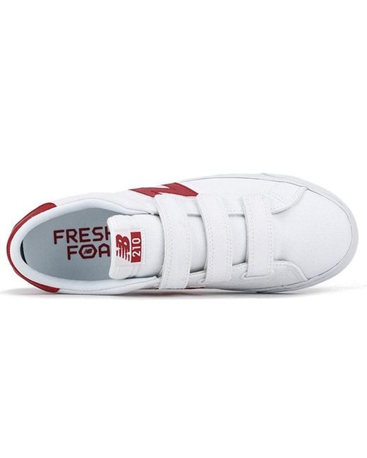 New Balance White 210 Series Sneakers for men
