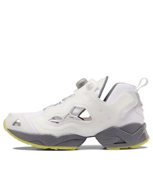 Reebok White Instapump Fury 95 Pure' for men