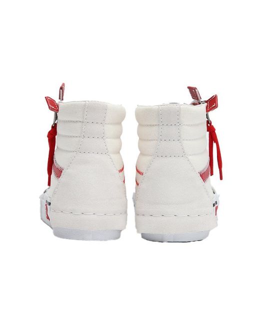 Vans White Sk8-Hi Reissue Cap for men