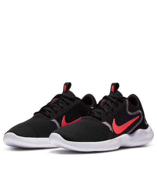 Nike Black (Wmns) Flex Experience Run 9 Crimson'
