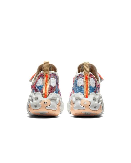 Nike Blue Ispa Overreact Flyknit 'Light Bone' for men
