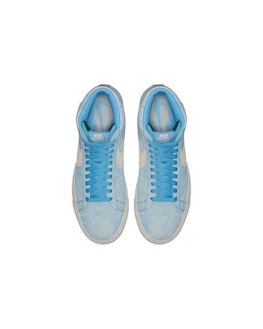 Nike Blue Sb Zoom Blazer Mid 'Lance Mountain' for men