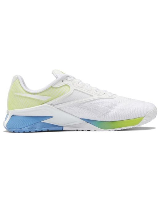 Reebok White (Wmns) Nano X2 Acid'