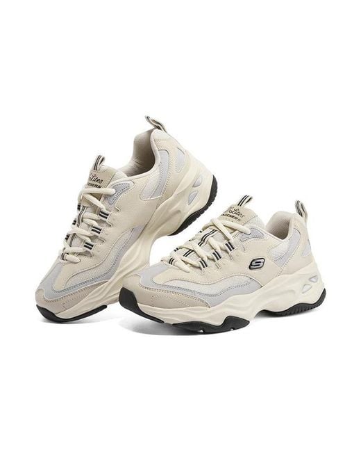 Skechers White (Wmns) D'Lites 4.0