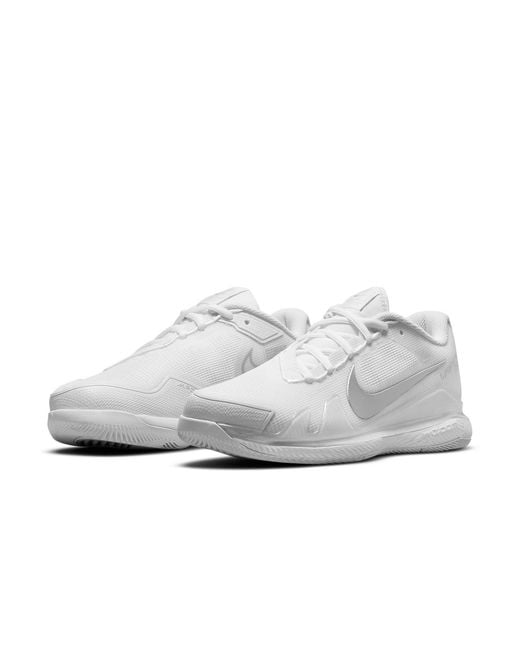 Nike White (Wmns) Court Air Zoom Vapor Pro Metallic'