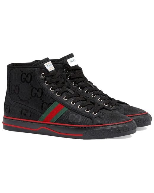 Gucci Black Off The Grid High Top Trainer for men
