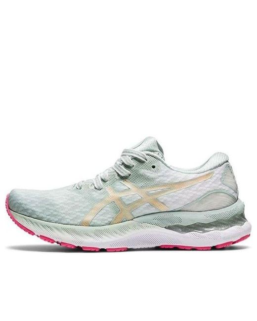 Asics White (Wmns) Gel-Nimbus 23 'Lichen Rock Champagne'