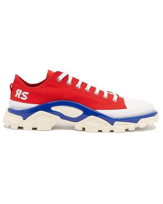 Adidas Red Raf Simons X Detroit Runner for men