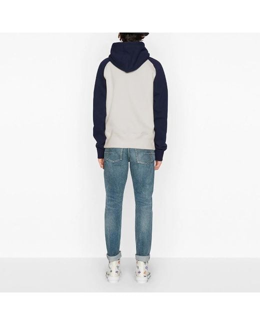 Dior Blue X Peter Doig Fw21 Logo Long-Sleeved for men