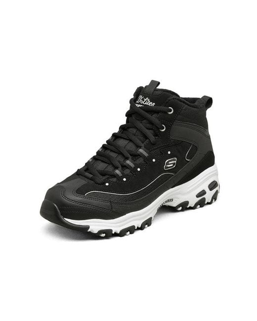 Skechers Black (Wmns) D'Lites 1.0 High