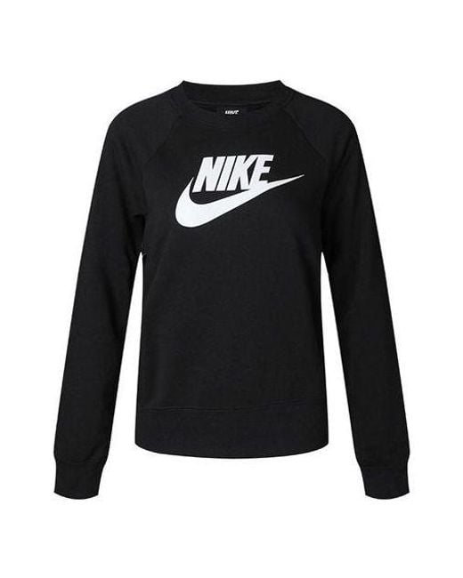 Nike Black (Wmns) Sportswear Knit Round Neck