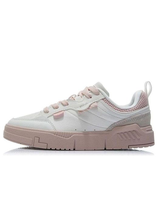 Li-ning White (Wmns) Ace Low