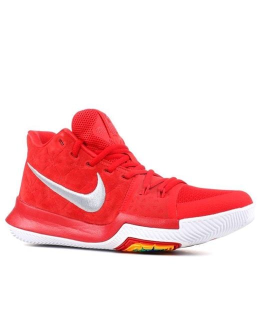 Nike Red Kyrie 3 Ep 'University' for men