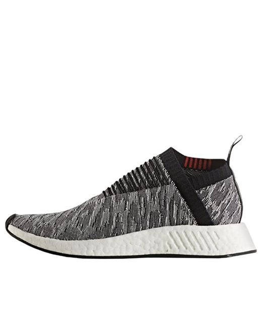 Adidas Black Nmd_Cs2 Primeknit 'Glitch' for men