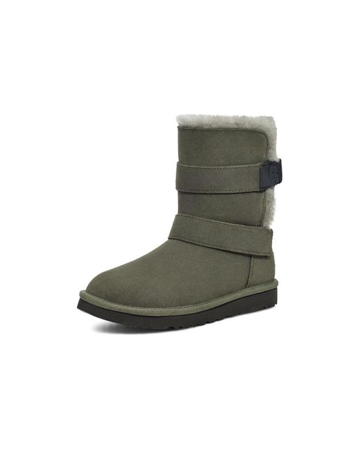 Ugg Green (Wmns) Bailey Graphic Logo Strap Boot