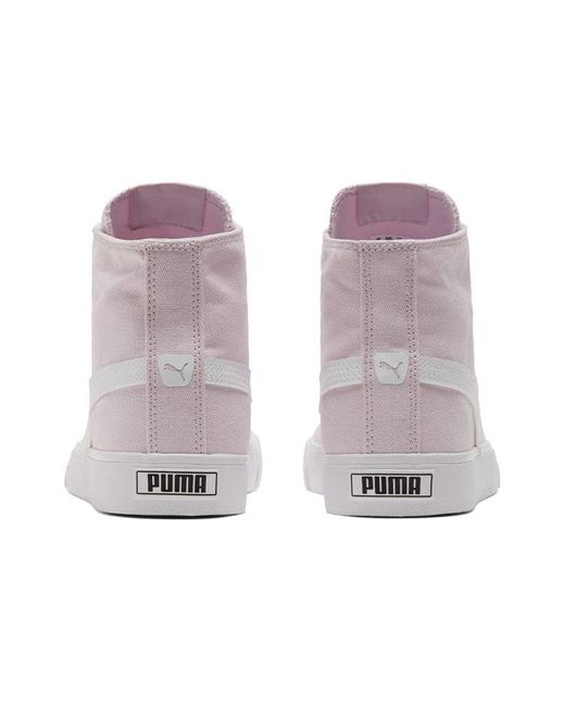 PUMA Purple Bari Mid Retro Mid Tops Casual Skateboarding Shoes