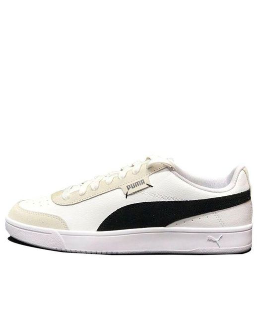 PUMA White Court Legend Low Sneakers for men