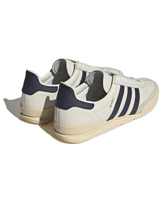 Adidas White Jeans 'Chalk Sand Strata' for men