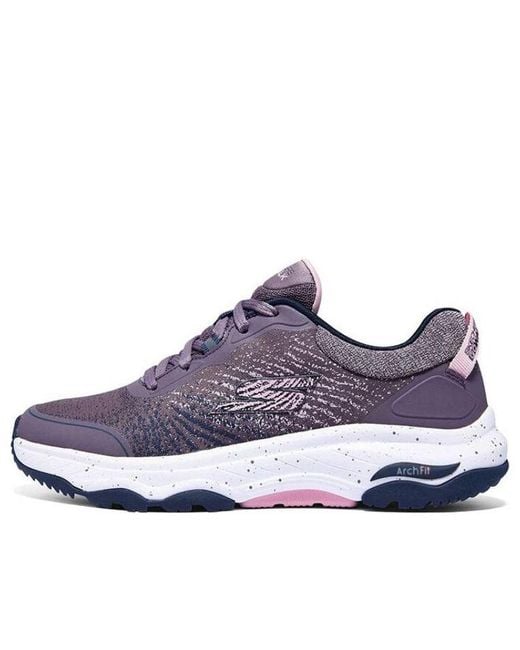 Skechers Blue (Wmns) Go Walk Arch Fit Outdoor Wild Shoes