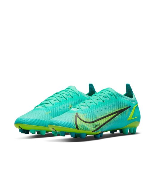 Nike Green Mercurial Vapor 14 Elite Hg for men